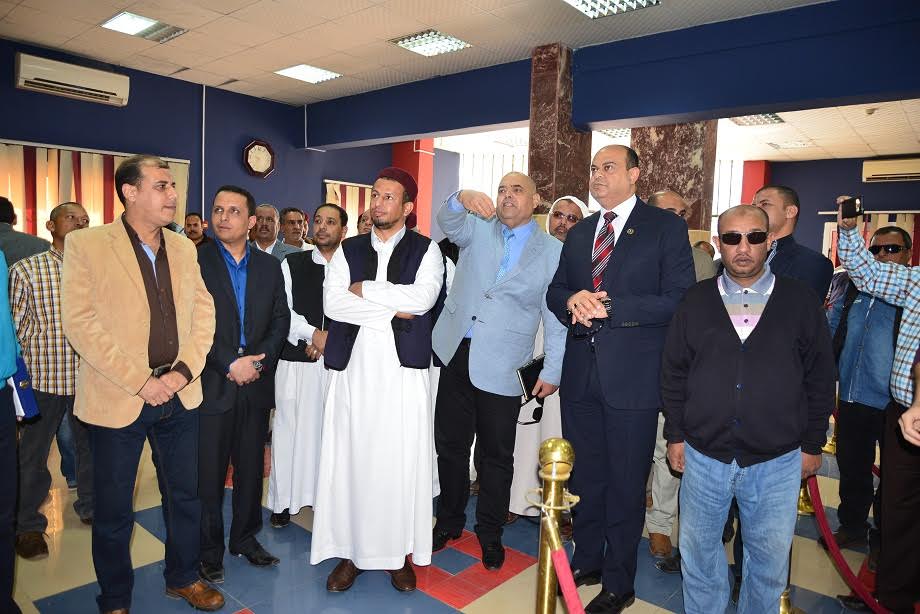 افتتاح المركز التكنولوجى لخدمة المواطنين بمجلس مرسى مطروح