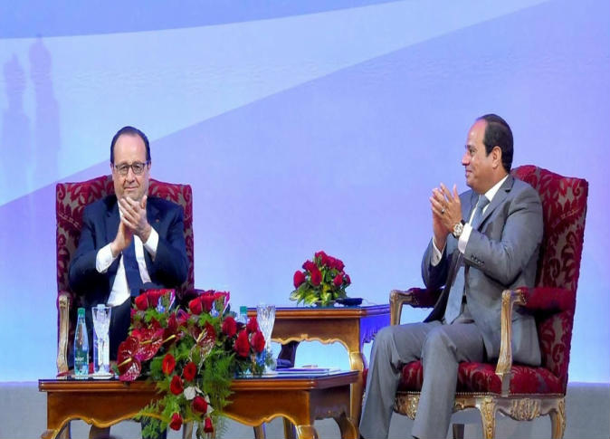 «الأليزيه»: فرنسا وقعت عقودا بملياري يورو مع مصر