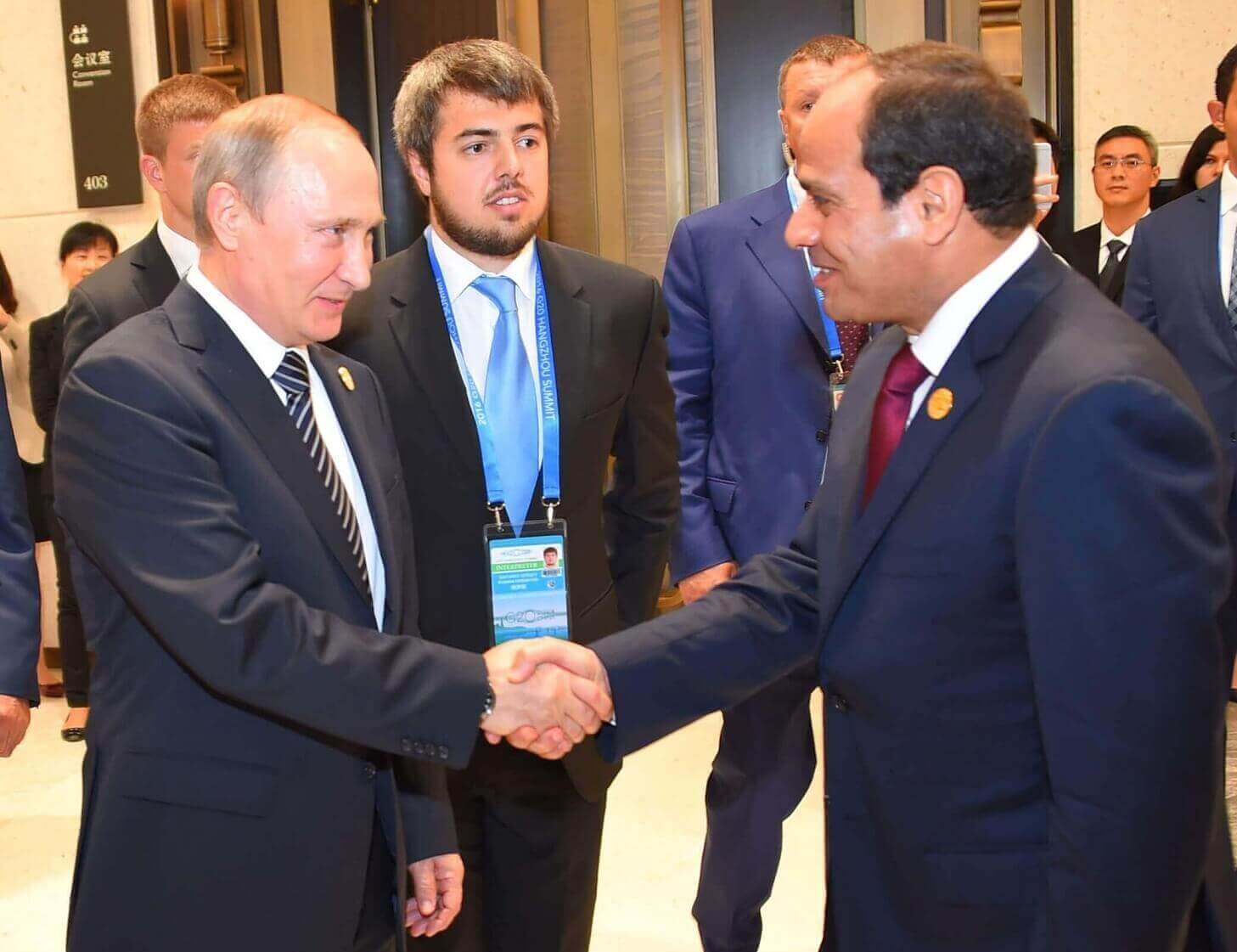 السيسي: مصر حريصة على تطوير التعاون مع روسيا