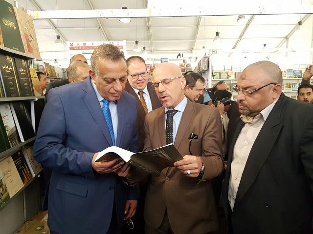 محافظ الجيزة يفتتح معرض مدينة الشيخ زايد للكتاب