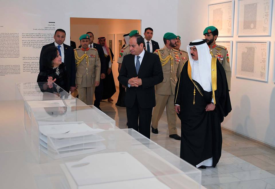 السيسي يزور أقدم متحف في منطقة الخليج العربي