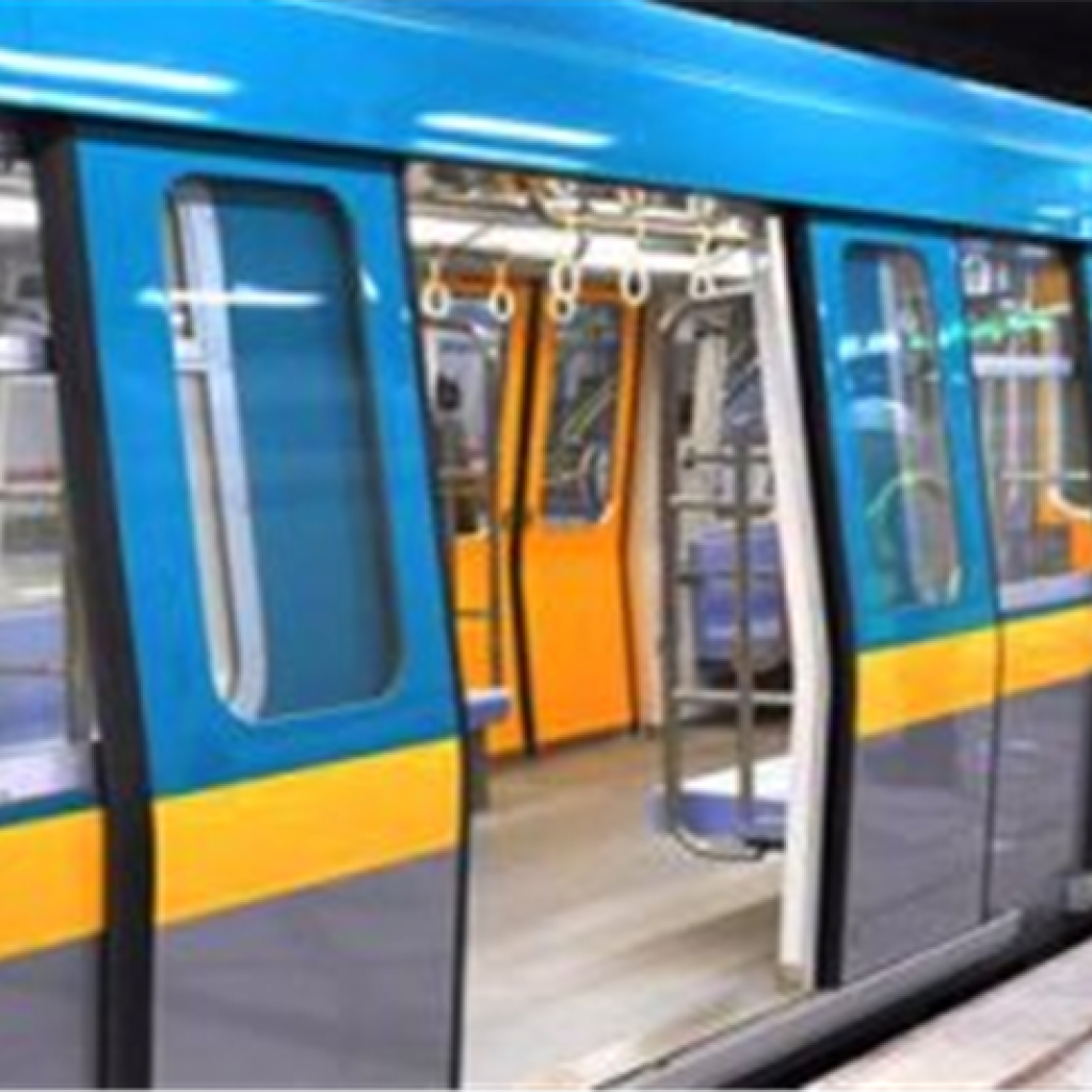 مترو الأنفاق : بدء التشغيل التجريبي بدون ركاب لأول قطار كورى مكيف بالخط الثاني