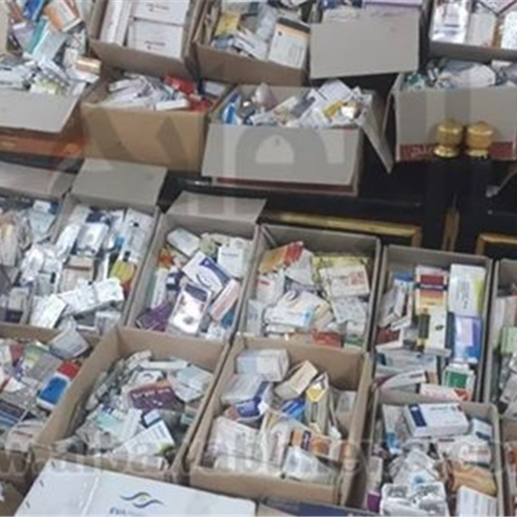 ضبط 7 آلاف قرص برشام و105 زجاجات أدوية مجهولة المصدر فى محافظة أسيوط