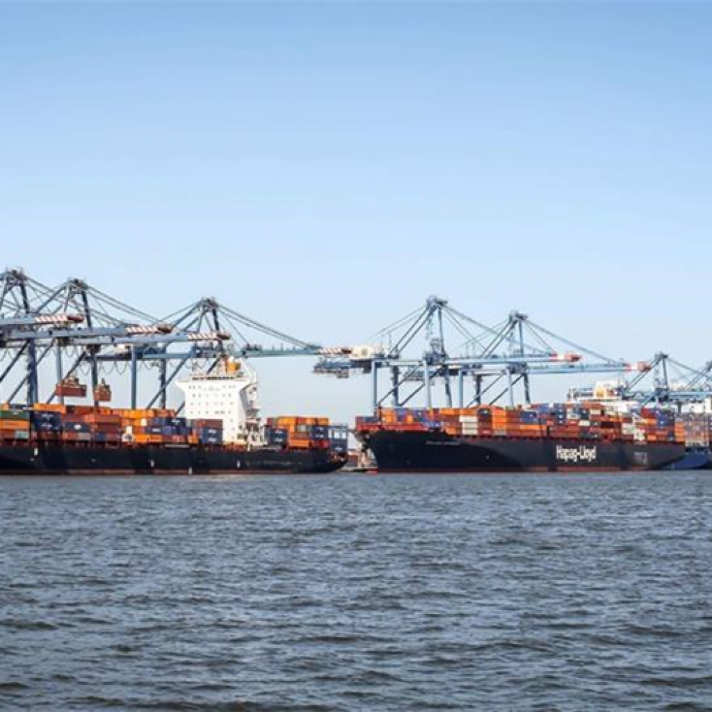 ميناء دمياط يستقبل 8 سفن ويصدر 11118 طن ملح