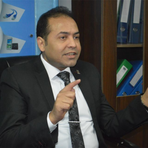 إيهاب سعيد رئيس مجلس الإدارة: «خدماتى» تستهدف مضاعفة التحصيل الإلكترونى إلى 2 مليار جنيه