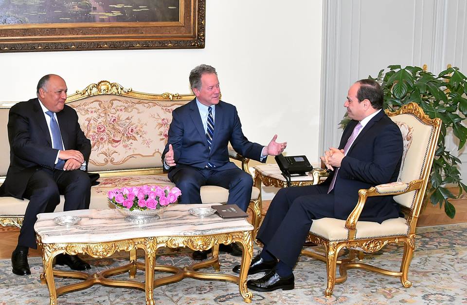 السيسي: شراكة ثنائية بين مصر وبرنامج الغذاء العالمي لتوسيع أنشطته بإفريقيا