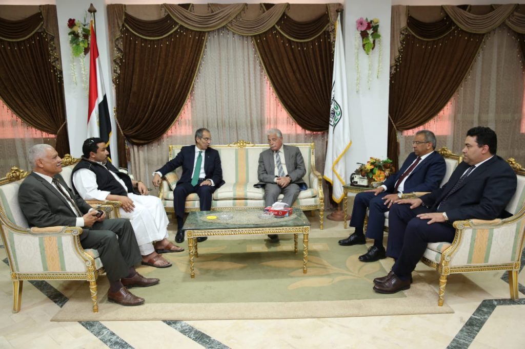 وزير الاتصالات يفتتح مشروعات تكنولوجية بجنوب سيناء
