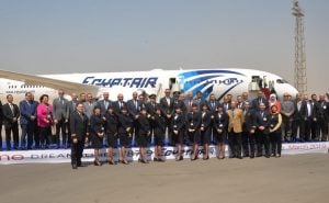مصر للطيران تتسلم أولى طائرات «بوينج B787-9 دريملاينر»