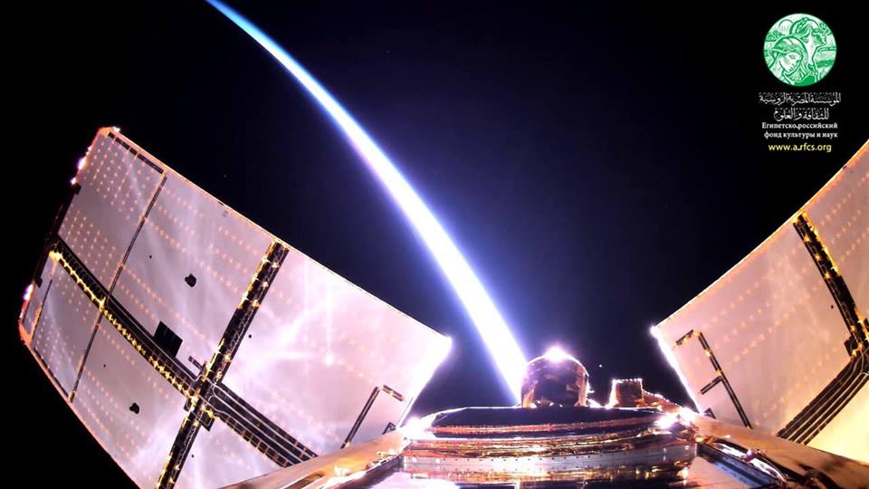 أول صور للقمر الصناعي «إيجيبت سات A» في الفضاء