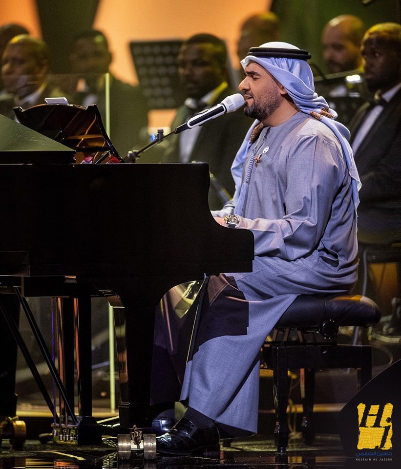 حسين الجسمي يغني "بتعاندني" بحفل الأوبرا المصرية