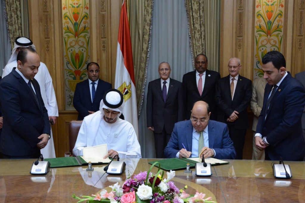 تعاون مصري - إماراتي في مجال تنفيذ المشروعات القومية والتنموية
