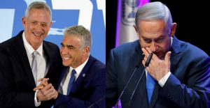 جانتس يحتفل بالفوز بالانتخابات الإسرائيلية ونتنياهو: أنا الفائز