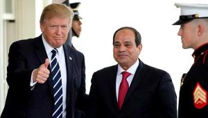 ترامب: السيدة الاولى انبهرت بمشهد الأهرامات في مصر