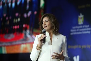 بمؤتمر «صوت مصر».. وزيرة الهجرة: السيسي خلق صورة إيجابية عن مصر