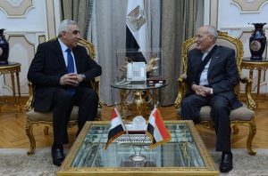 «العصار» يستقبل السفير العراقى بالقاهرة لبحث سبل التعاون