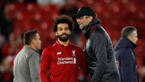 هدافو "كلوب"..محمد صلاح يتفوق على فيرمينو ويقفز للمركز الثاني