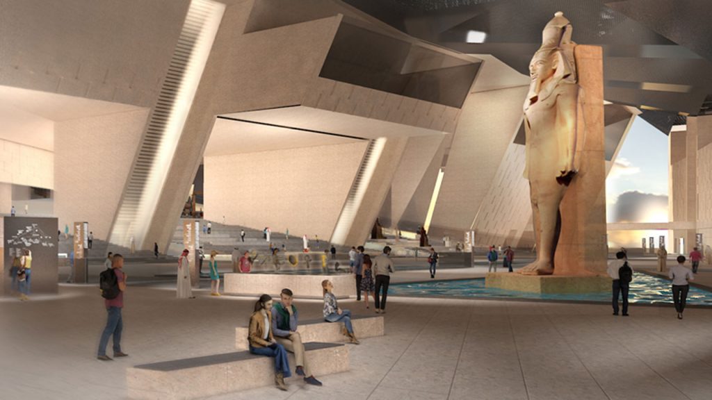 إدارة المتحف المصري الكبير تسعى لاعتماده كمبنى أخضر