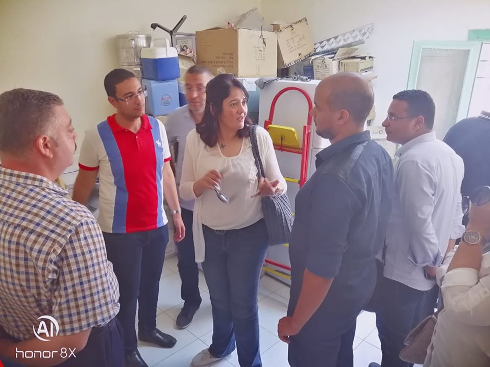 "الفريق الطائر" بصحة الإسكندرية يبدأ خطة تحسين الآداء بوحدات الرعاية
