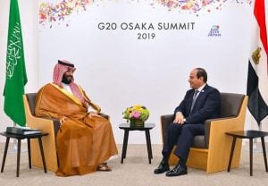 السيسى ومحمد بن سلمان يبحثان ملفات الشرق الأوسط على هامش «قمة العشرين»