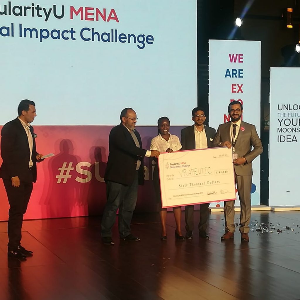 مشروع مصري يفوز بالمركز الأول بمسابقة تحدي التأثير العالمي (صور)
