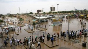 مصرع 5 وتضرر 3500 منزل في السودان جراء السيول