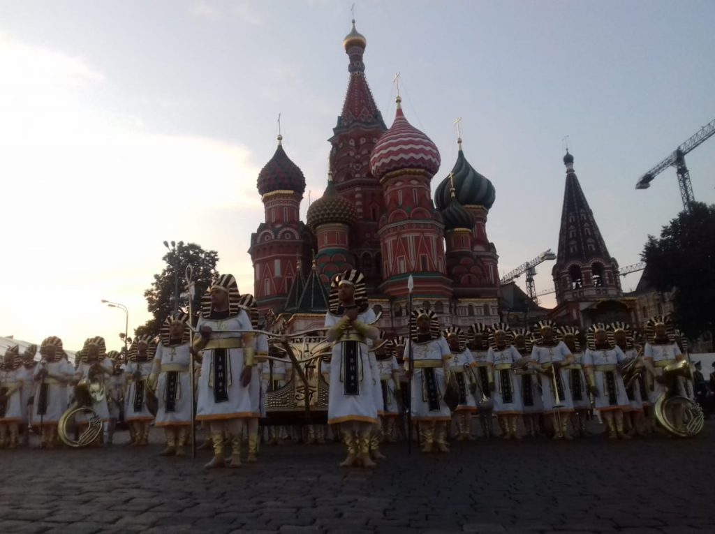 الموسيقى العسكرية المصرية تشارك بمهرجان دولي في روسيا