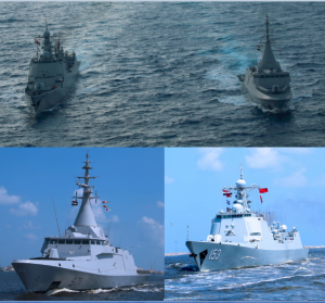 القوات البحرية المصرية والصينية تنفذان تدريبا عابرا بـ«المتوسط»
