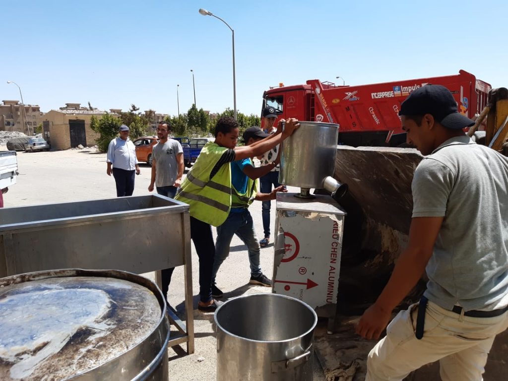 جهاز مدينة أكتوبر يشن عدة حملات لإزالة التعديات والإشغالات بالمدينة