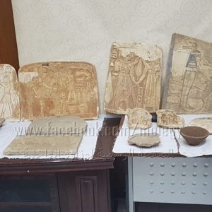 شرطة السياحة تحبط بيع 109 قطع أثرية فرعونية ورومانية