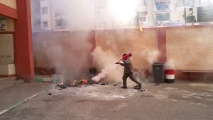 انتقامًا لرسوبه.. طالب يشعل النار في معهد أزهري
