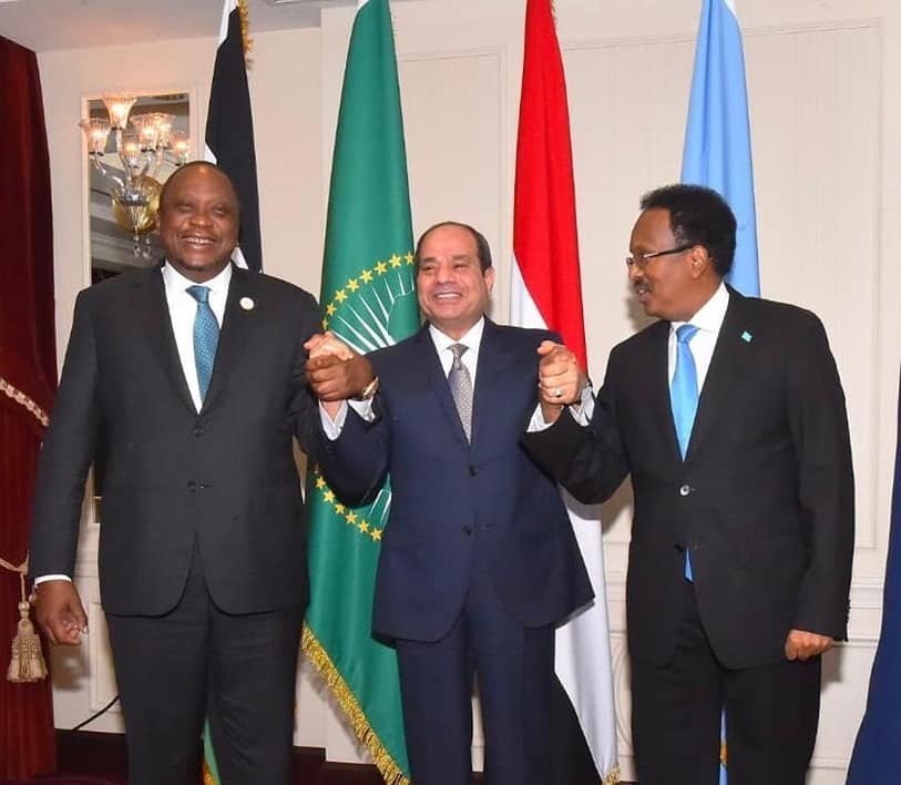 السيسي يقود وساطة مصرية لحل الخلافات بين كينيا والصومال