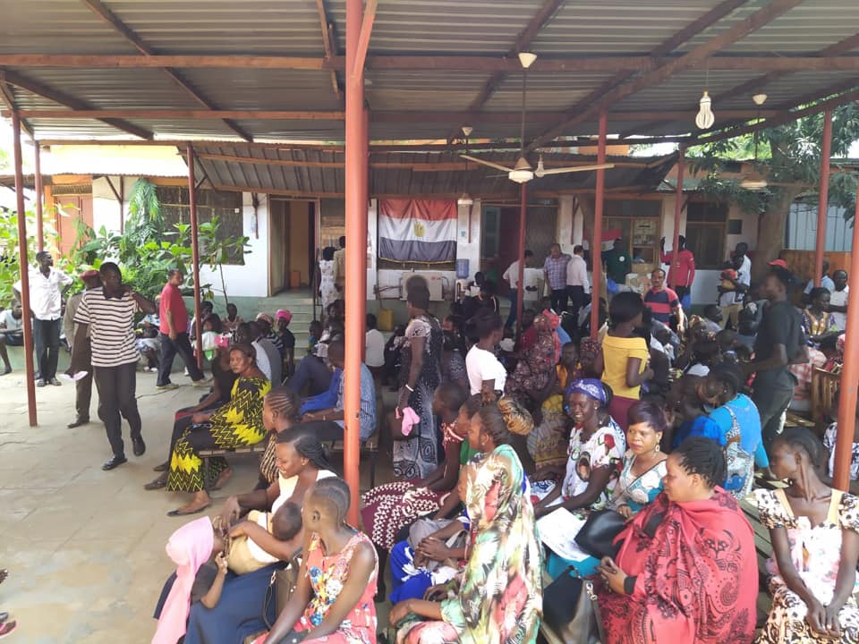 الصحة: عيادة «تحيا مصر أفريقيا» بجوبا تبدأ عملها بمسح عدد من مواطنى جنوب السودان ( صور)