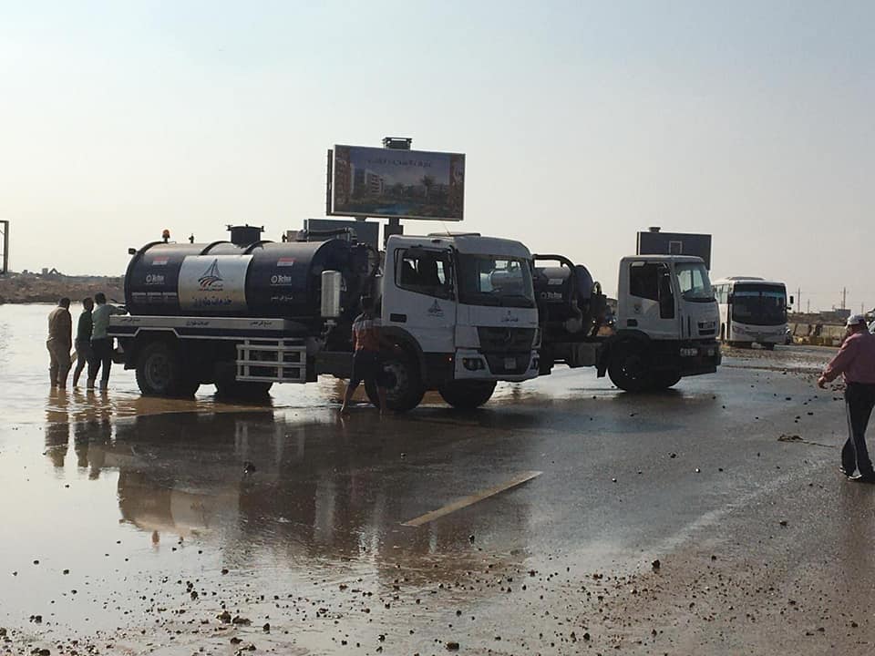 «الطرق والكباري»: رفع درجة الاستعداد لمواجهة تأثير الأمطار على جنوب سيناء