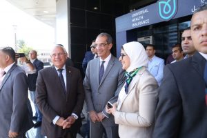 وزيرة الصحة تتابع إجراءات ميكنة التأمين الشامل ببورسعيد