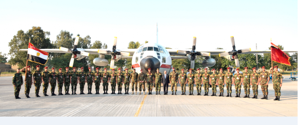 وصول عناصر من قوات المظلات المصرية لباكستان للمشاركة في التدريب المشترك "فجر الشرق - ١"