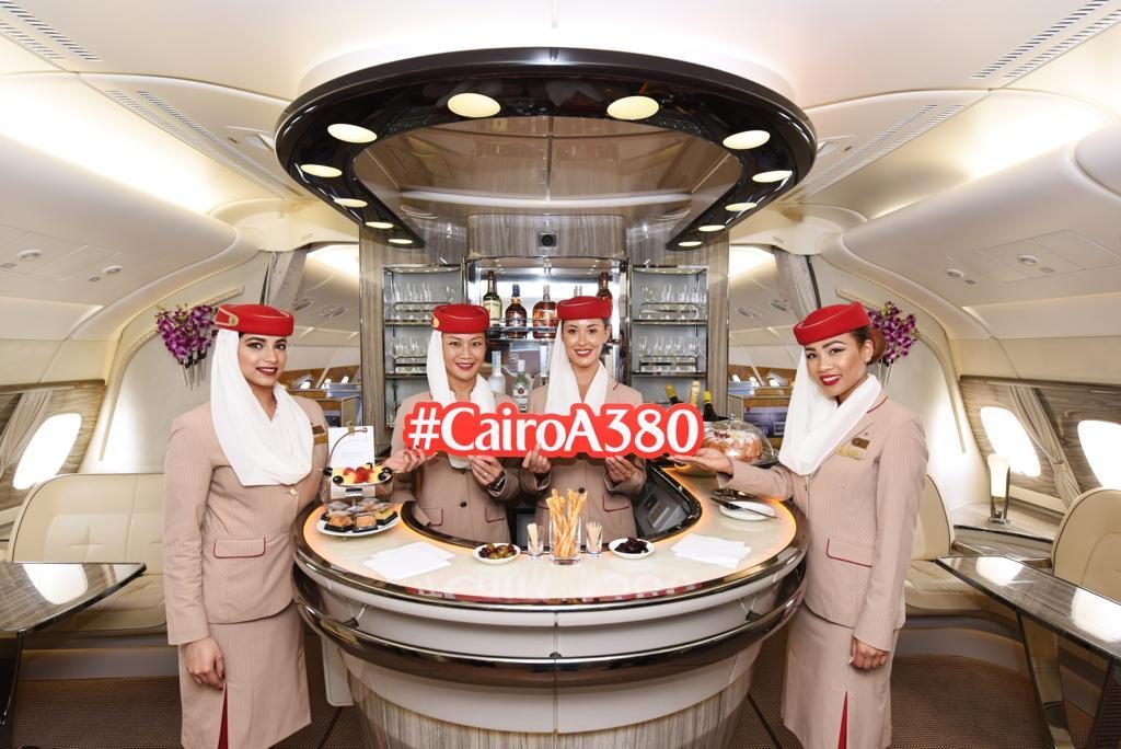طيران الإمارات تعتزم تشغيل الطائرة العملاقة A380 لمطار القاهرة خلال الشهر الجاري