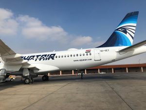 «مصر للطيران» تتسلم ثانى طائراتها الجديدة من طراز A220-300 إيرباص
