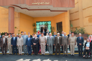 لجنة الدفاع والأمن القومى وأعضاء من مجلس النواب يزورون قوات الدفاع الجوى
