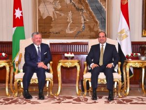 السيسي وملك الأردن يتفقان على ضرورة التوصل لتسوية شاملة تنهي معاناة الشعب السوري