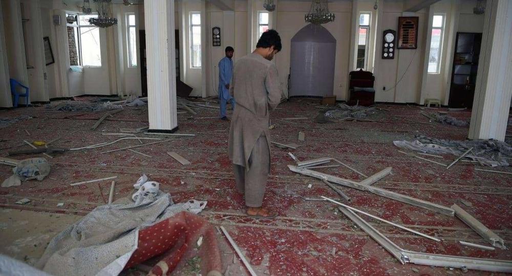 مقتل 28 شخصا في انفجار مسجد بأفغانستان