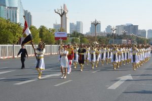 مصر تشارك بالمهرجان الدولى السادس للموسيقات العسكرية في الصين