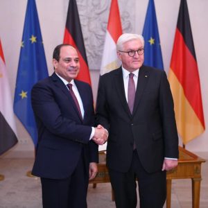 الرئيس السيسي يتلقى إشادة من نظيره الألماني بخطوات إصلاح الاقتصاد المصرى (صور)