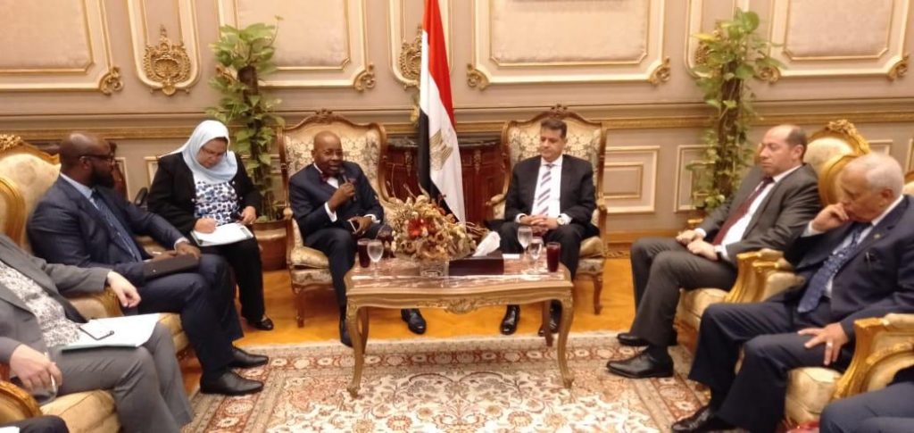 «إفريقية البرلمان» تبحث مع سفير غينيا سبل دعم العلاقات المصرية مع القارة السمراء