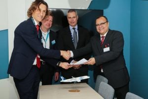 اتفاقية تعاون بين مصر للطيران للصيانة و«إيرباص» في معرض دبي