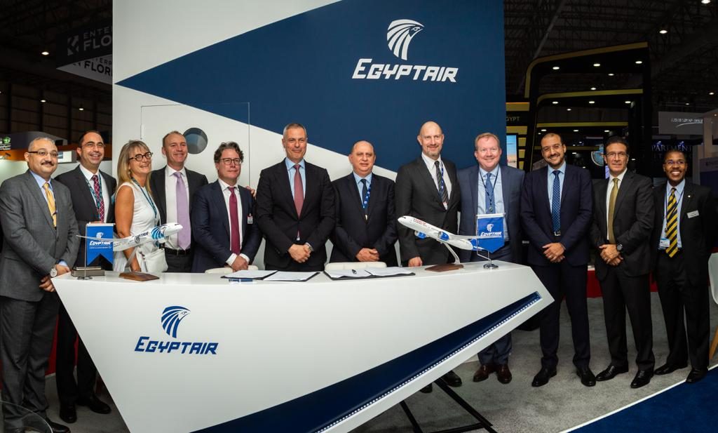 مصر للطيران تتعاقد على 9 طائرات جديدة مع شركة آيركاب الأمريكية (صور)