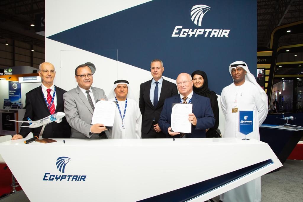تشمل محطة صيانة.. مصر للطيران وSKAN تعلنان عن شراكة جديدة في دبي