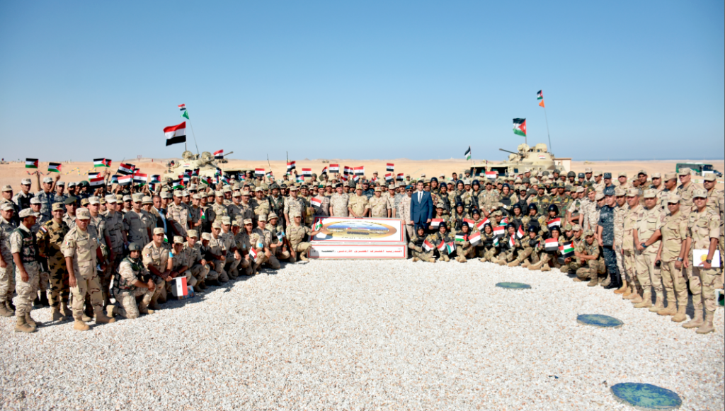 ختام فعاليات التدريب المصرى الأردنى المشترك «العقبة - 5»