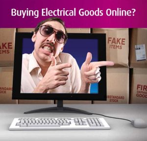 «إليكتريكال سيفتى» البريطانية للسلامة تحذر من شراء المنتجات الكهربية عبر الإنترنت
