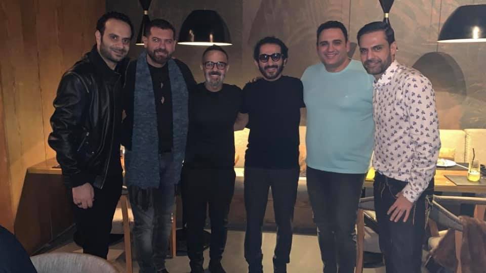 محمد حماقي يحتفل بعيد ميلاده (صور)
