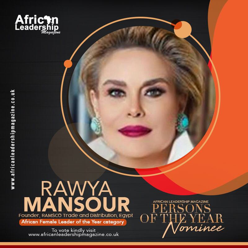 سيدة الأعمال المصرية راوية منصور تنافس على الشخصية الأكثر تأثيرا بإفريقيا في 2019